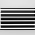 Minimalist Island Design With Stacked White And Black Slabs In Modern Interior Space