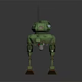 Mecha Warrior Mecha Soldier Machine Armor Mechanical Armor 3d model