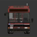 Modern Bus City Bus Big Bus CMB 3d model
