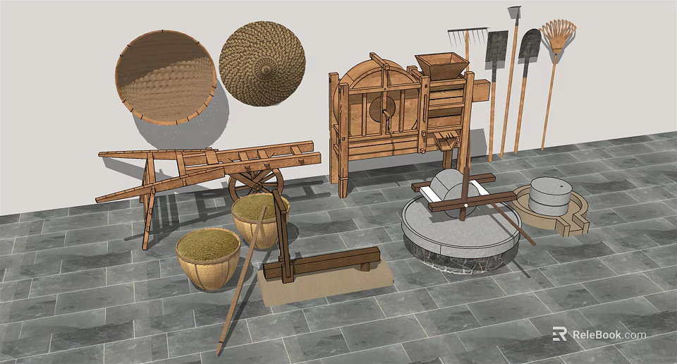 Industrial Equipment for Heavy Duty Manufacturing with Precision Engineering and Reliable Performance 3d model 