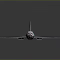 Futuristic Concept Aircraft With Sleek White Body And Light Green Accents