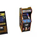 Electric Toys Featuring Three Different Arcade Machines With Various Designs And Game Screens