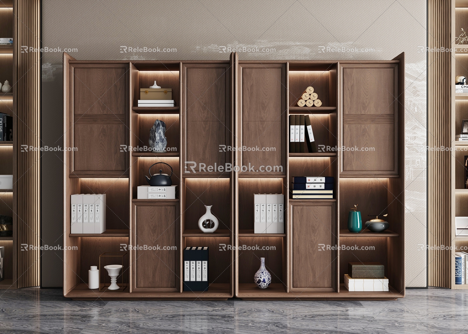 New Chinese Bookcase model