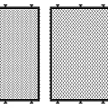 Sturdy Metal Fence Featuring Diamond Mesh Pattern And Black Frame For Garden Security