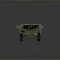 Camouflage Military Vehicle With Tactical Design Armored Body Roof Antenna And Rugged Tires
