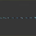 Various Colorful Game Weapons With Shiny Gemstone Decorations Arranged Neatly