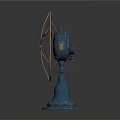 Colorful Vintage Desktop Table Fans With Various Hues And Classic Design