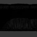 Luxury Modern Gray Velvet Sectional Sofa With Soft Plush Comfortable Cushions