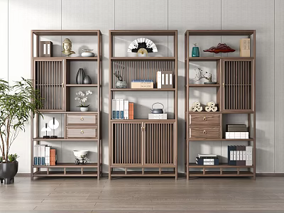 New Chinese Antique Rack 3d model
