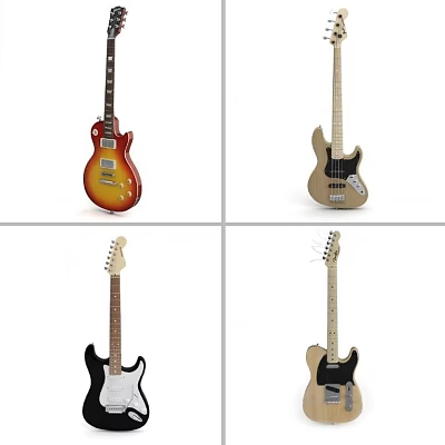 Guitar 3d model Guitar 3d model