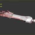 Modern Robot Arm Robot Arm Mechanical Arm Robot Arm Robot Head 3d model