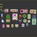 Different Types Of Computer Hardware Components Including Control Units And Interface Modules Displayed
