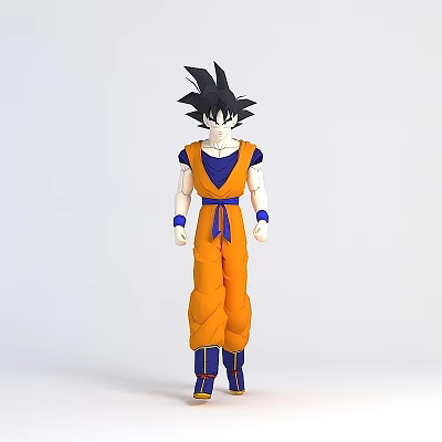 Super Saiya 3d model Super Saiya 3d model
