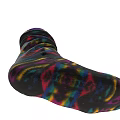 Colorful Stacked Socks With Multicolor Abstract Patterns And Fashionable Look