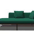 Modern chaise longue multiplayer sofa 3d model