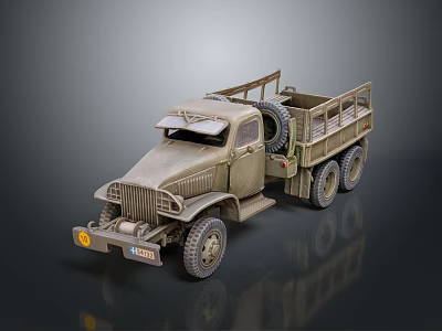 Modern Army Card Military Truck Military Transporter Military Transporter 3d model