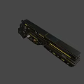 Weapon Sci-Fi Pistol 3d model