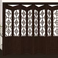 Folding door 3d model
