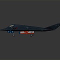 Stealth Aircraft Military Aircraft Stealth Bomber Long-range Bomber Fighter Fighter Next-generation Aircraft 3d model