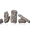 Rock Stone Block Landscape Stone 3d model