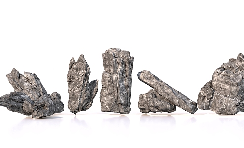 Rock Stone Block Landscape Stone 3d model