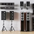 Premium Audio Speakers Floor Standing Wall Mounted And Stand Mounted Designs