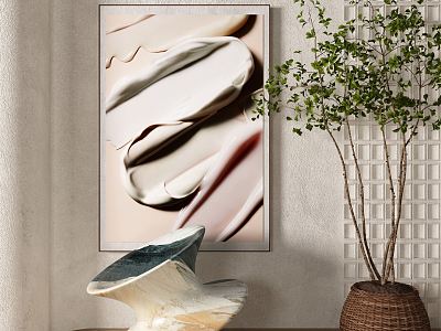 modern abstract painting abstract decorative painting model