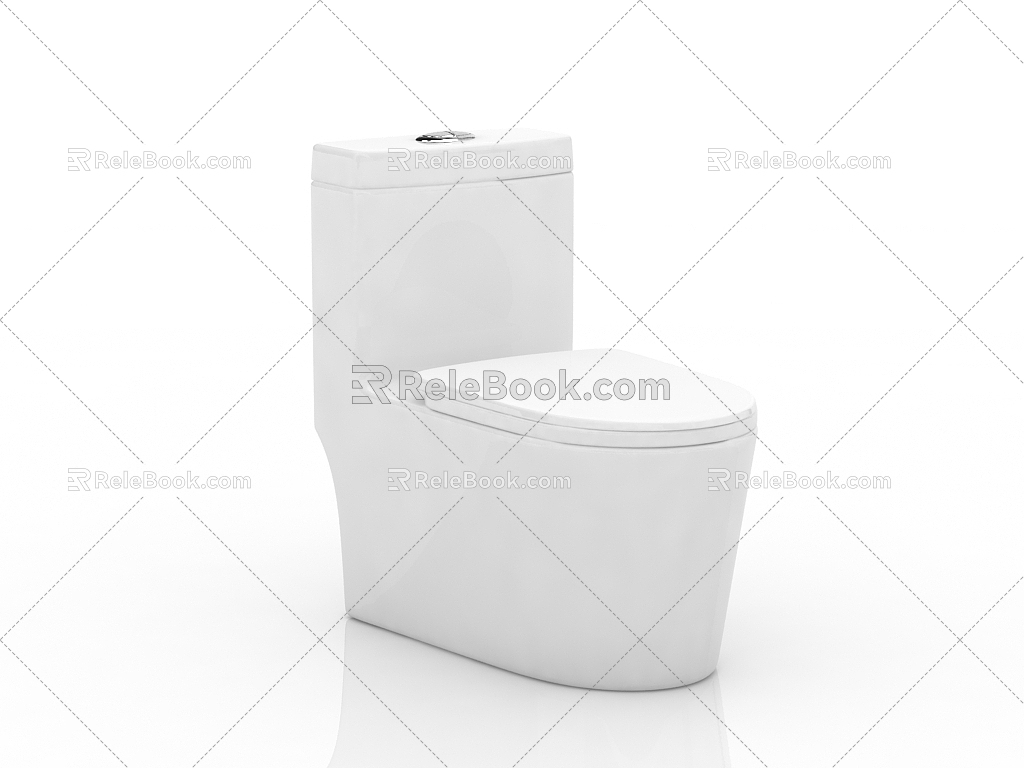 Toilet 3d model