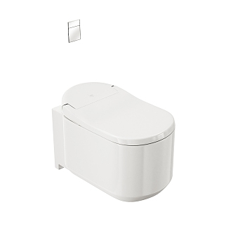 Modern GROHE Toilet 3d model