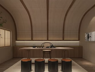 Quiet Tea House 3d model