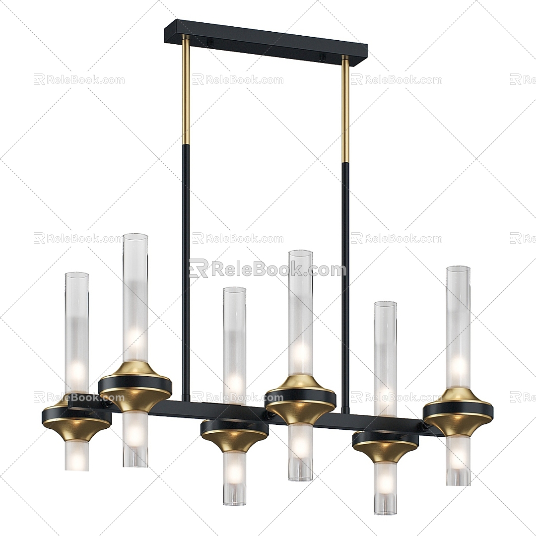 Modern Simple Light Luxury Chandelier Chandelier Simple Chandelier model