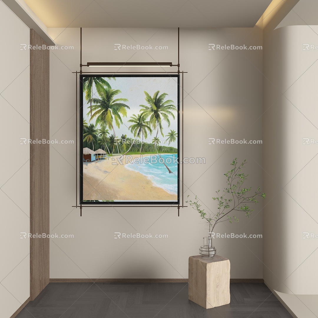 Seaside Niche Hanging Paintings model