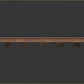 Tracks Cartoon Tracks Animation Tracks Railways Realistic Railways 3d model