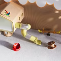 modern slide children'slide 3d model