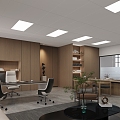 Hyundai Office General Manager President Office 3d model