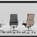 Ergonomic Office Chair With Swivel Base And Multiple Color Choices For Office Use
