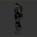 Sci-Fi Armor Alien Armor Sci-Fi Armor High-Tech Armor Futuristic Armor Alien Warrior Armor 3d model