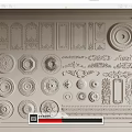 Carved 3d model