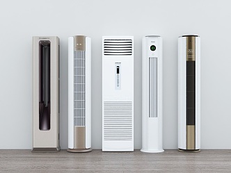 Air conditioning Vertical air conditioning 3d model