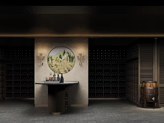 Wine Cellar 3d model