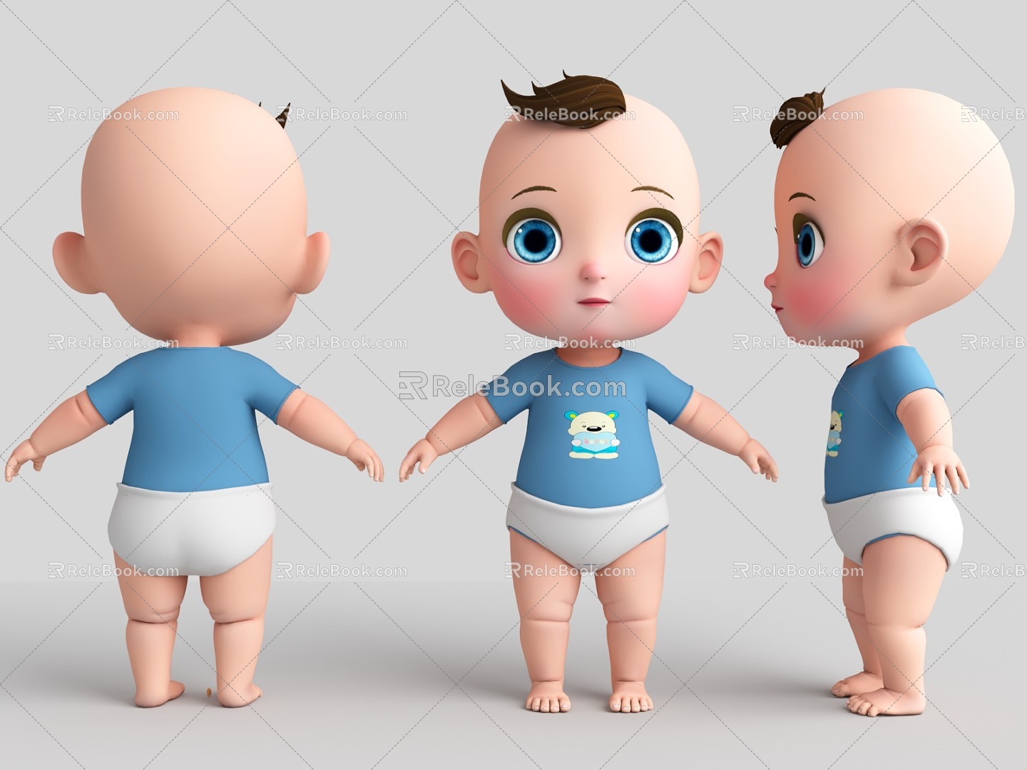 Cartoon Style Boy Little Boy Disney Style Little Boy Child Child Child Child Boy Baby Cartoon Child Boy Little Boy 3d model