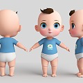 Cartoon Style Boy Little Boy Disney Style Little Boy Child Child Child Child Boy Baby Cartoon Child Boy Little Boy 3d model