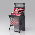 Luxury Makeup Display Shelf with LED Lights and Storage for Beauty Products