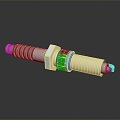 spark plug screw nut 3d model