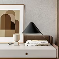 Modern table lamp 3d model
