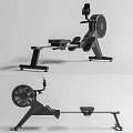 Professional Indoor Rowing Machine with Flywheel Seat and Console for Home Fitness