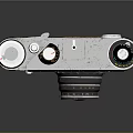 Vintage SAFARI Electronic Camera With Metallic Body And Colorful Lens Design