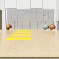 Modern Gym 3d model