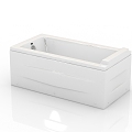 Modern Bathroom Supplies Bathtub 3d model