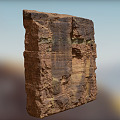 Modern Stone Terrain 3d model